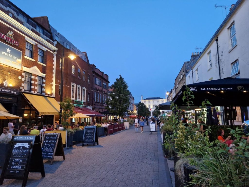 Oxford Street on a Summer's evening